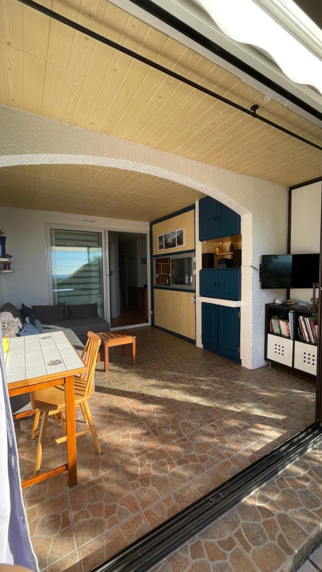 Appartement Rdc Terrasse Vue Panoramique Mer Ла Кроа Валмер Екстериор снимка